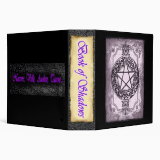 Purple Pentacle Book of Shadows Binder