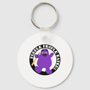 Purple People Eaters Softll Team - Denver Church M Keychain