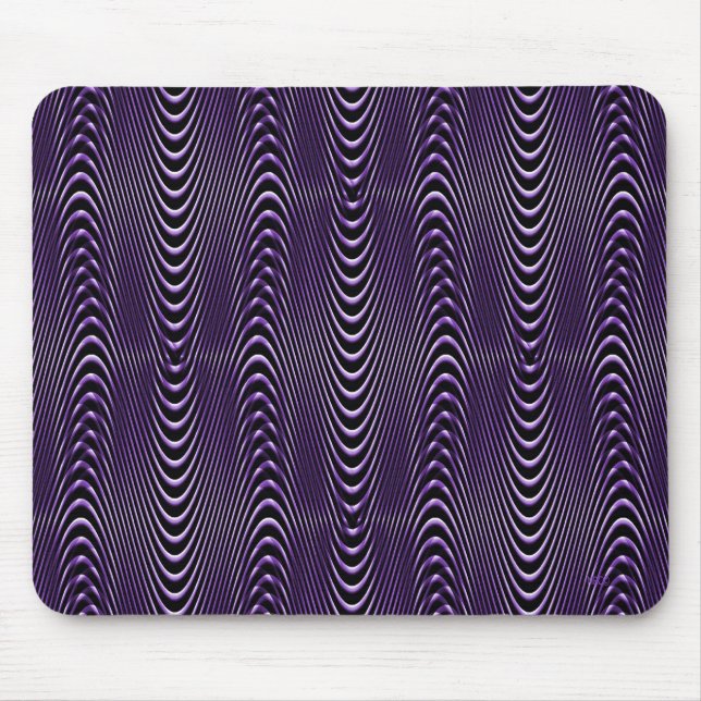 Purple People's Illusions.... Mouse Pad (Front)