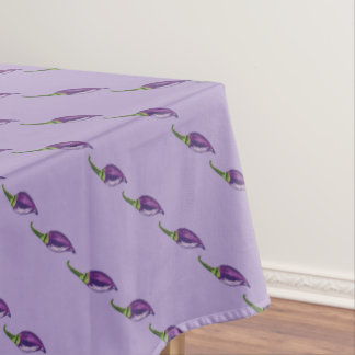 Purple Peppers Tablecloth