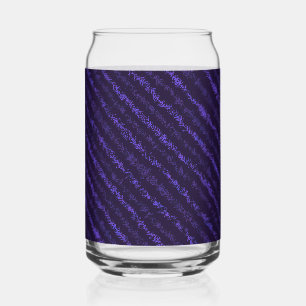 Purple Persuasion Can Glass