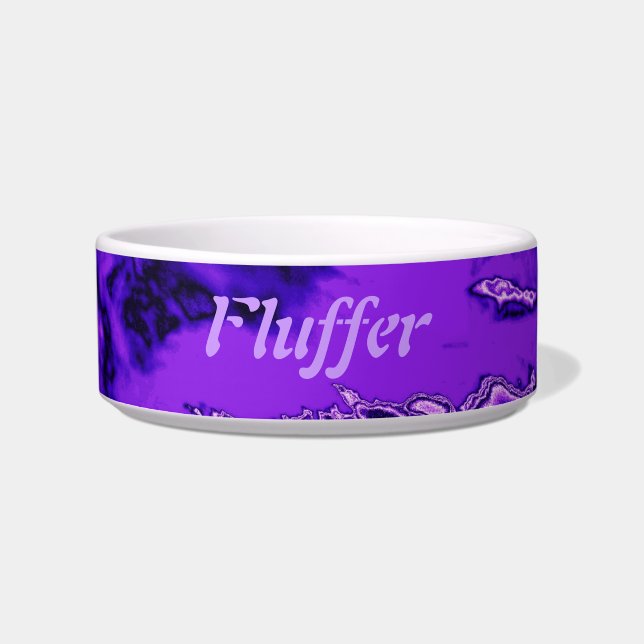 Purple Pet Eater Bowl (Front)