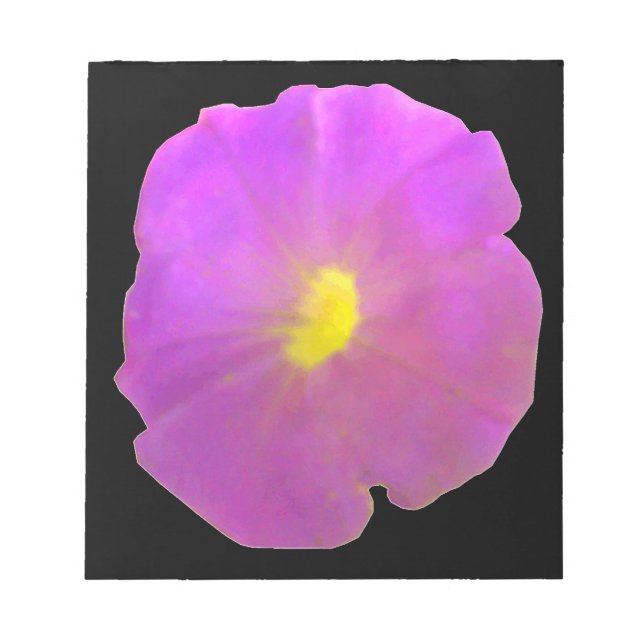 Purple Petunia Notepad (Front)