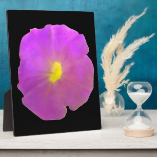 Purple Petunia Plaque