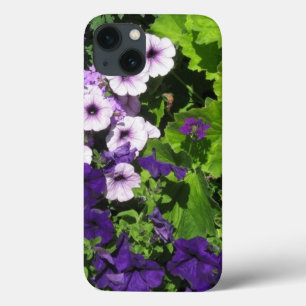 Purple Petunias iPad case