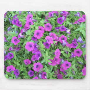 Purple Petunias Mousepad