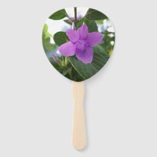 Purple Philippine Violet on a customizable fan