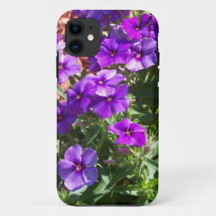 Purple Phlox flowers iPhone 11 Case