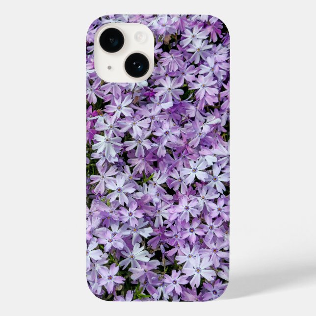 Purple Phlox Flowers Case-Mate iPhone Case (Back)