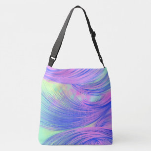 Purple Phoenix Crossbody Bag