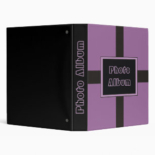 Purple Photo Album Binder