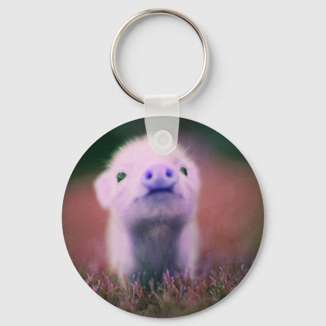 Purple Pigsy Keychain (Front)