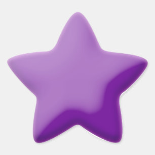 Purple Pillow Style Sticker
