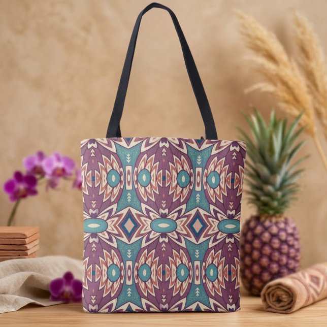 Purple Pineapple Vibes Tote Bag (Creator Uploaded)