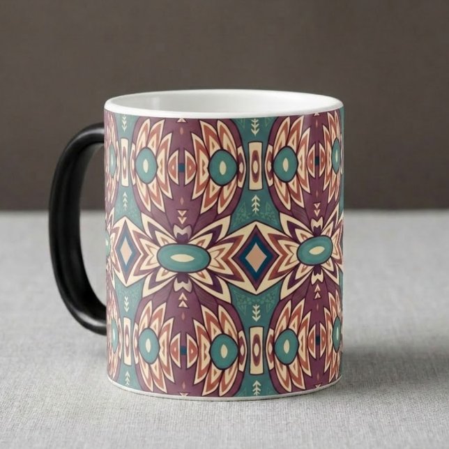 Purple Pineapple Vibes Two-Tone Coffee Mug (Creator Uploaded)