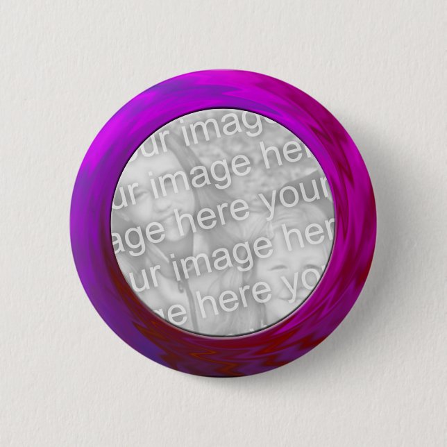 purple pink 2 inch round button (Front)