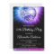 Purple Pink 50th Birthday Party Silver Disco Ball