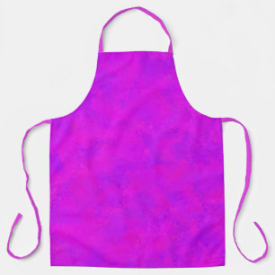 Purple Pink Abstract Pattern Apron