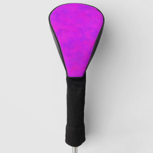 Purple Pink Abstract Pattern Golf Head Cover