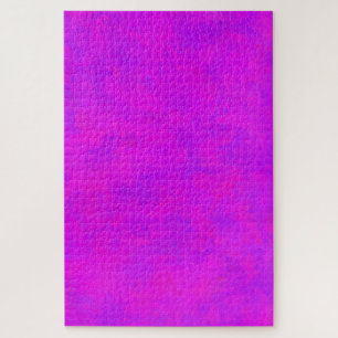 Purple Pink Abstract Pattern Jigsaw Puzzle