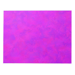Purple Pink Abstract Pattern Notepad