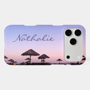 Purple Pink California Beach Sunset Nom personnali