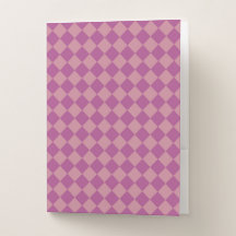 Purple Pink Checker Diamond Pattern