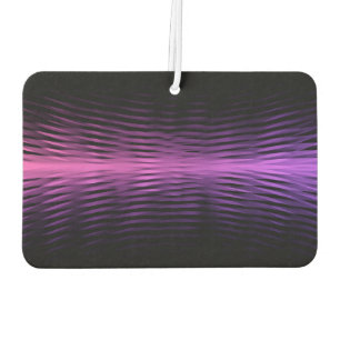 Purple Pink Geometric Abstract Art Air Freshener