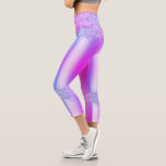 Purple Pink Glitter Drips Neon Party Leggings<br><div class="desc">Purple Pink Neon Glitter Sparkle Drips Dance Party Leggings - or Add Your Unique Text - Make Your Special Gift - Resize and move or remove and add text / elements with Customization tool. Design by MIGNED. Please see my other projects. You can also transfer this designs to more than...</div>