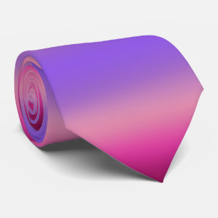 Purple Pink Gradient Ombre Tie