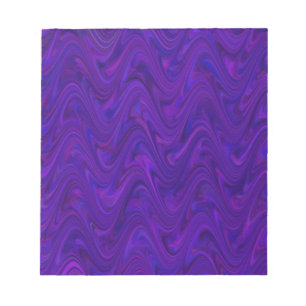 Purple Pink Marbling Pattern Notepad