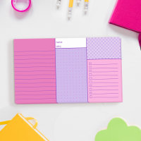Purple Pink Practical Organizing To Do Combo