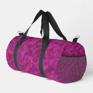 Purple Pink Red Abstract Seamless Pattern Small Duffle Bag