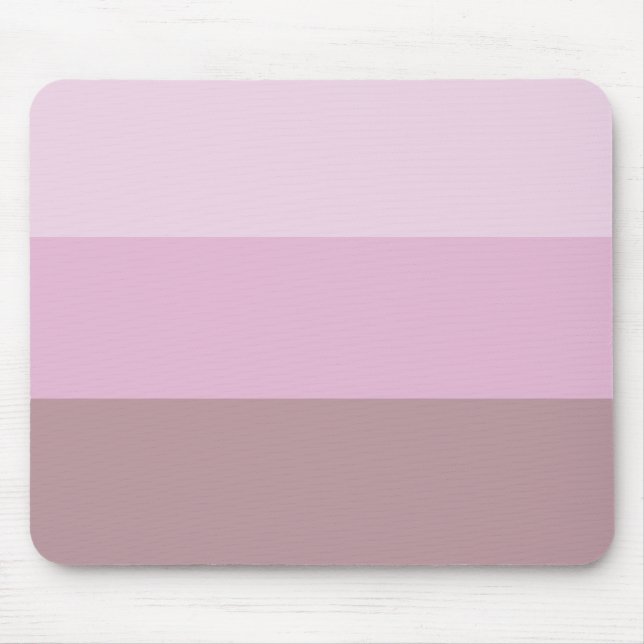 Purple Pink Striped Ombre Mouse Pad (Front)