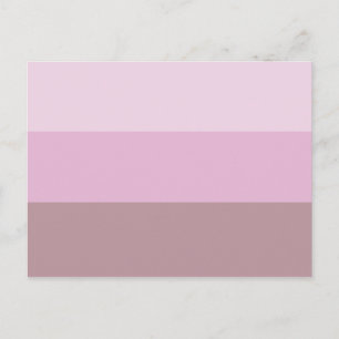 Purple Pink Striped Ombre Postcard