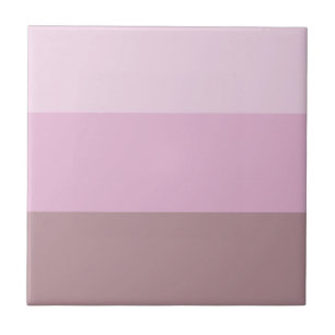 Purple Pink Striped Ombre Tile