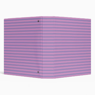 Purple Pink Stripes Seamless Pattern Binder