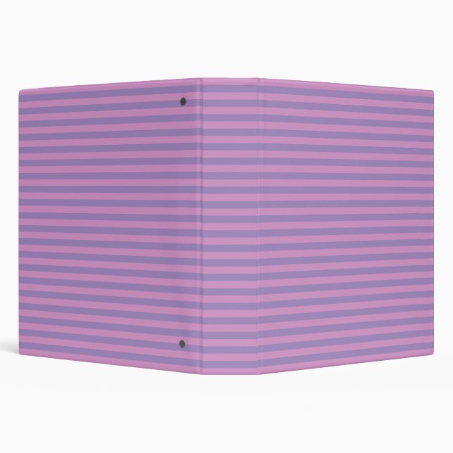 Purple Pink Stripes Seamless Pattern Binder (Background)