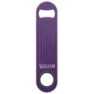 Purple pinstripes bar key