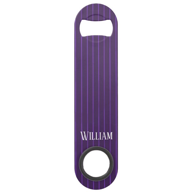 Purple pinstripes bar key (Front)
