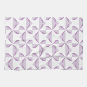 Purple Pinwheels Kitchen Towel