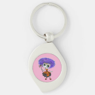 Purple Pixie Keychain