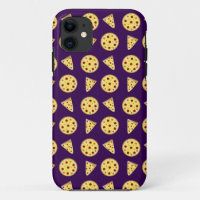 Purple pizza pattern