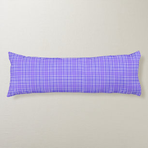Purple Plaid Bed & Body Pillow