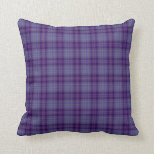 Purple Plaid Pillow