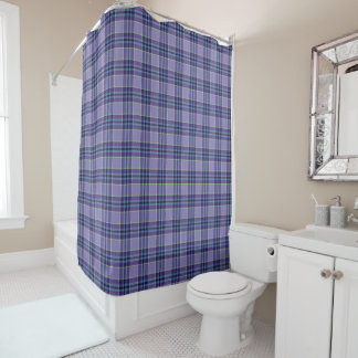 Purple Plaid Tartan 1 in shades of Lavender & Blue
