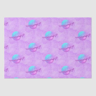 Purple Planet Tissue Paper