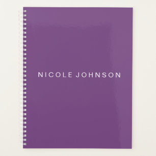 Purple / Planificateur hebdomadaire/mensuel