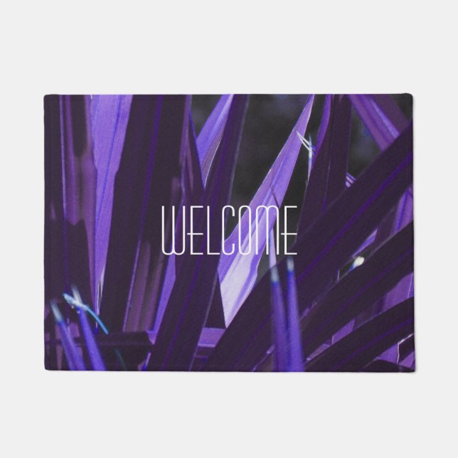 Purple Please Doormat (Front)