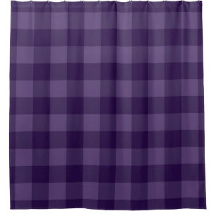 Purple Plum Chequered Squares Plaid Pattern